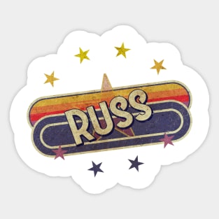 ElaCuteOfficeGirl Vintage Russ Sticker